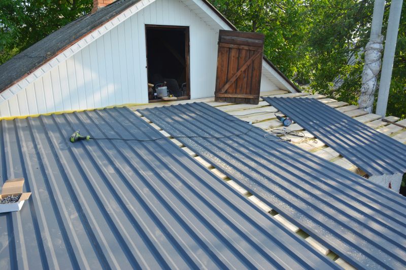 Install Metal Roof